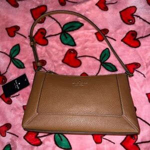 Kate Spade Brown Leather Shoulder Bag